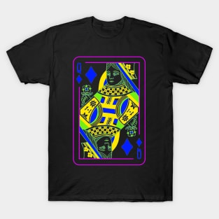 Queen of Diamonds Bright Mode T-Shirt